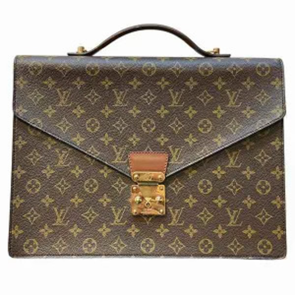 Louis Vuitton Monogram Porte document Bandouliere Bag Business